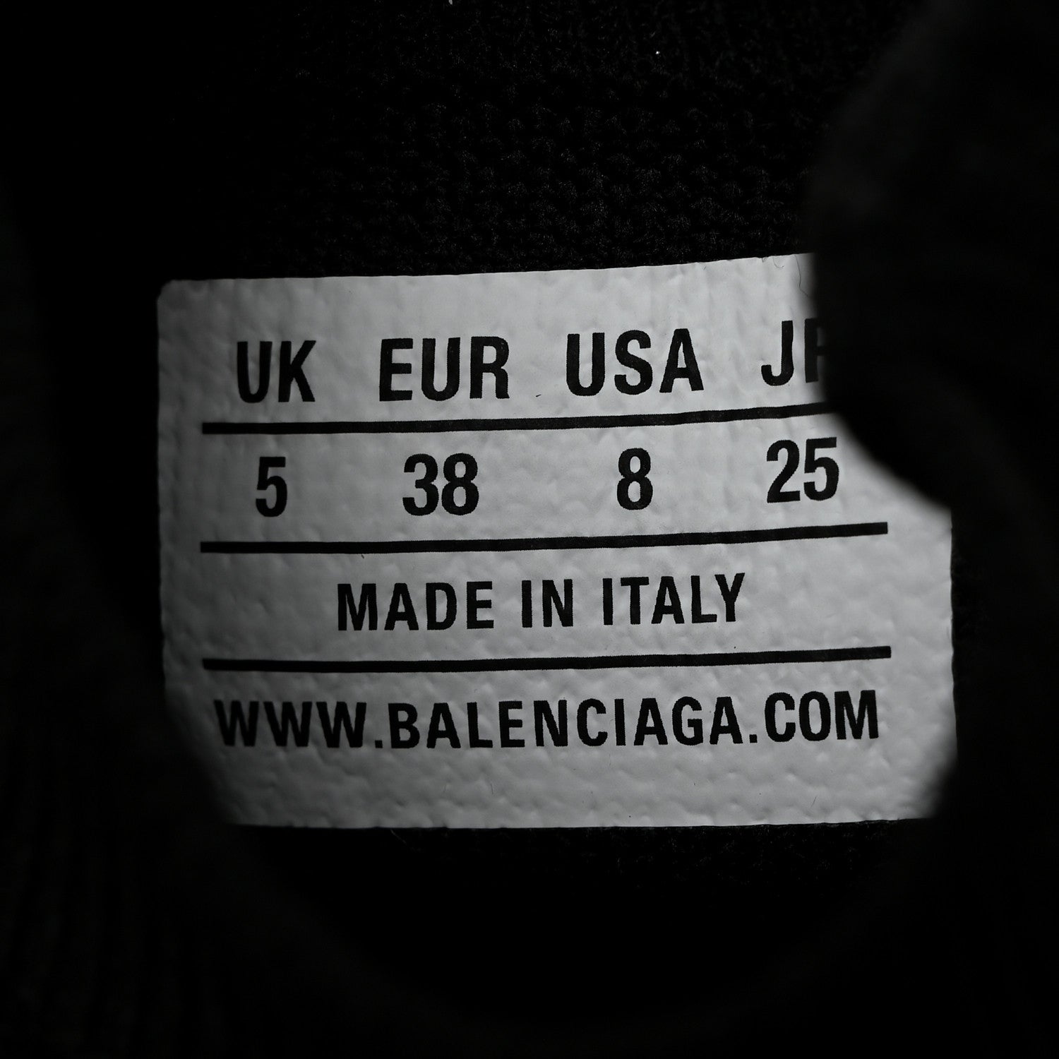 Balenciaga Neoprene Knit Womens Speed Graffiti Sneakers 38 Black White 7 of 9