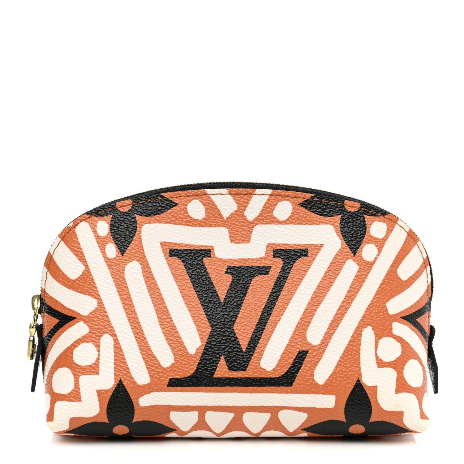 Louis Vuitton Monogram Giant Crafty Cosmetic Pouch Crème Caramel 1 of 6