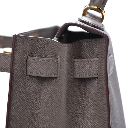 Hermes Epsom Kelly Sellier 28 Etain 18 of 37