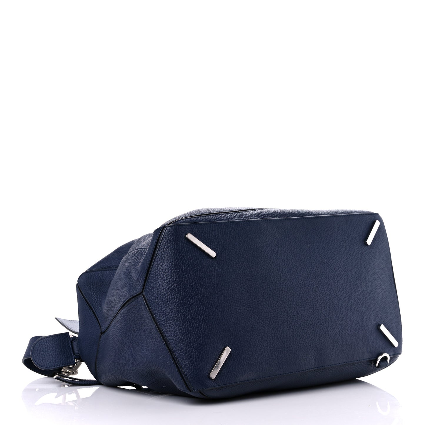 Calfskin XL Puzzle Bag Deep Blue