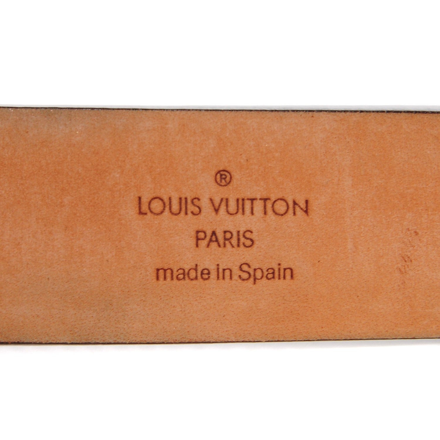 Louis Vuitton Monogram Ceinture Belt Gold Buckle 90 36 4 of 5