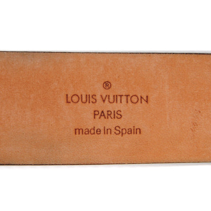Louis Vuitton Monogram Ceinture Belt Gold Buckle 90 36 4 of 5