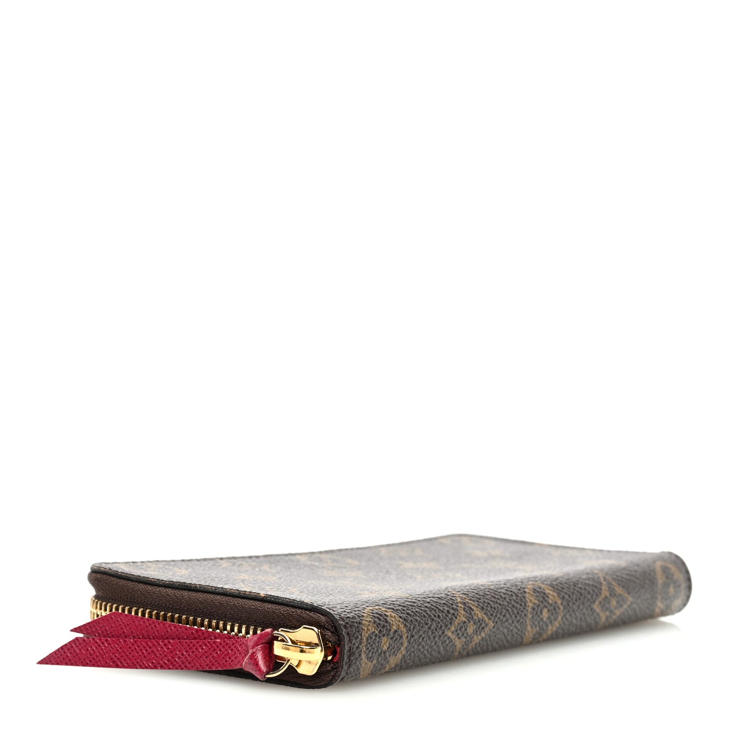 Monogram Clemence Wallet Fuchsia