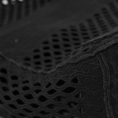 Christian Dior Canvas Embroidered Mesh Diorcamp Messenger Black 11 of 15