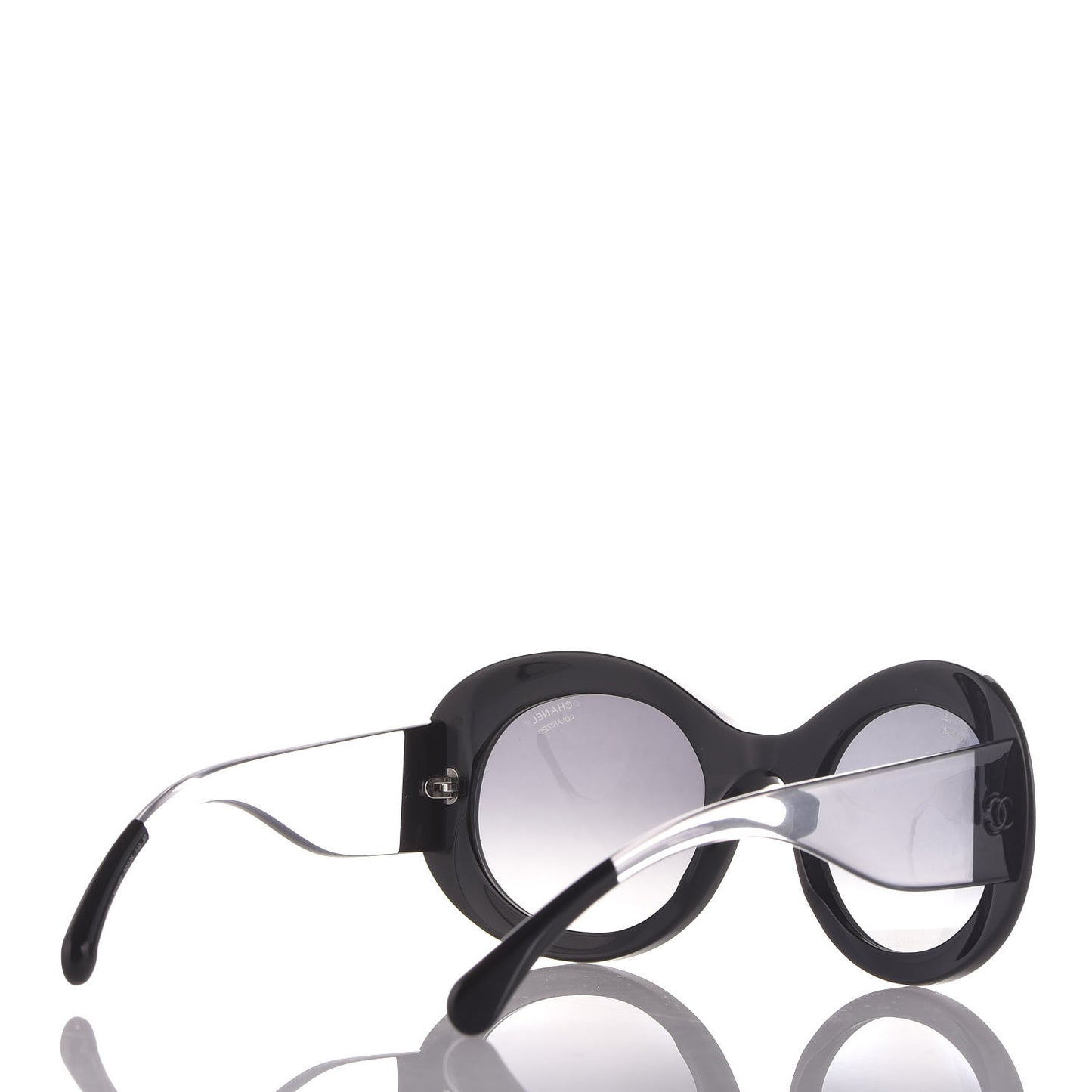 Signature Oval Polarized Sunglasses 5265 Black