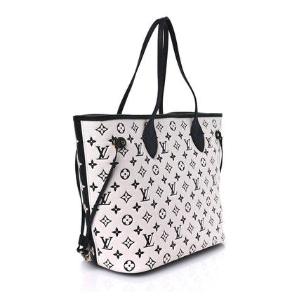 Louis Vuitton Empreinte Spring In The City Neverfull MM Black White Pink 4 of 10