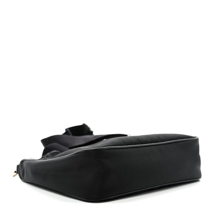 Prada Nylon Re-Edition 2005 Shoulder Bag Black 4 of 10