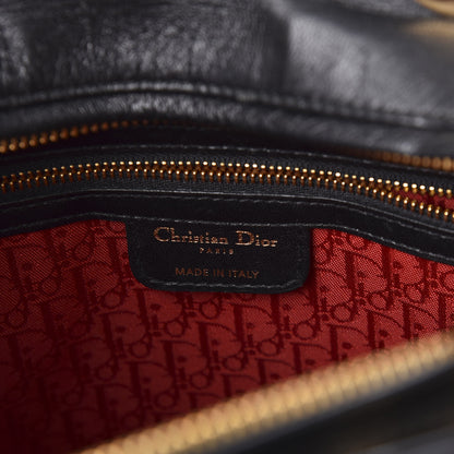 Christian Dior Lambskin Cannage Large Lady Dior Black 6 of 8