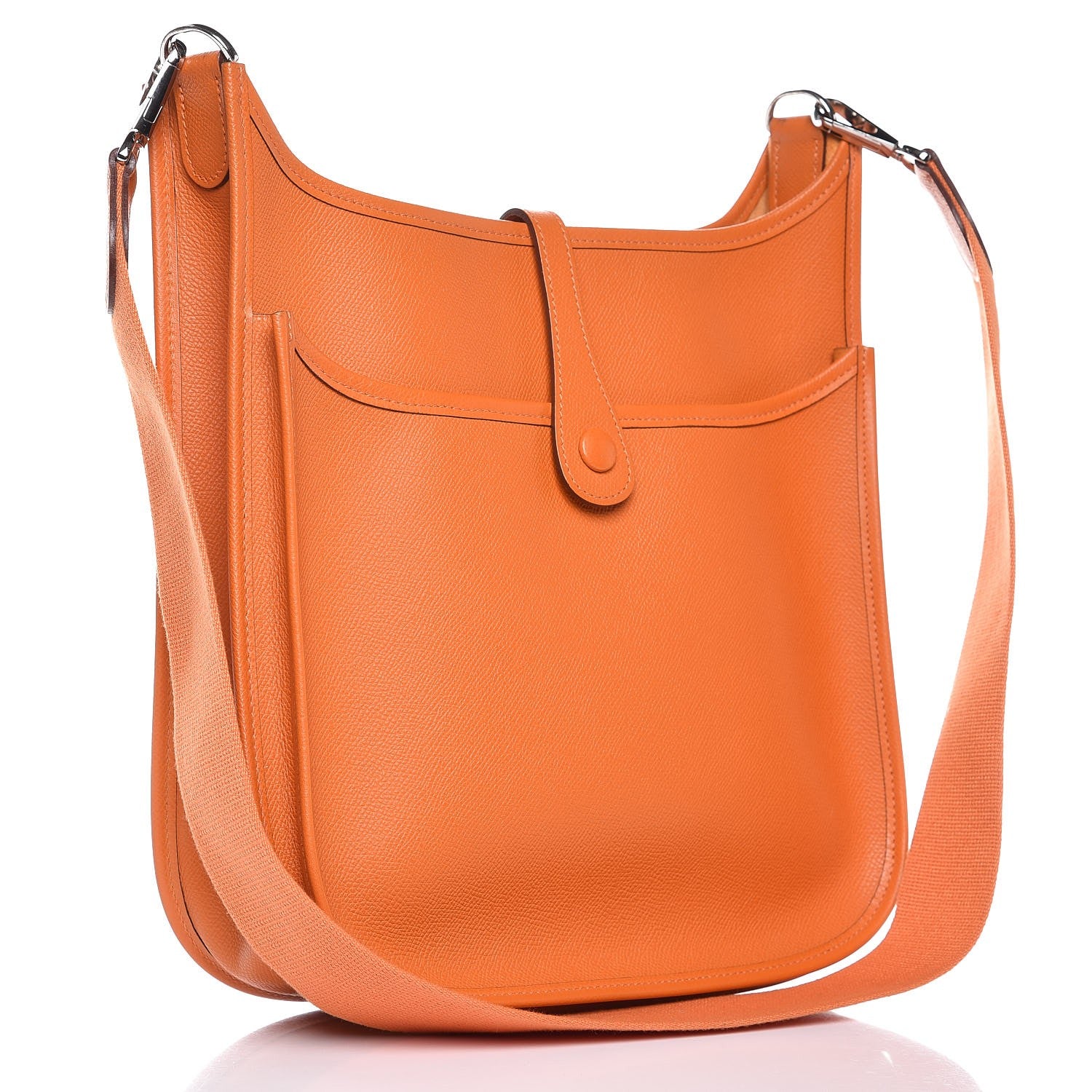 Hermes Epsom Evelyne II PM Orange 3 of 10