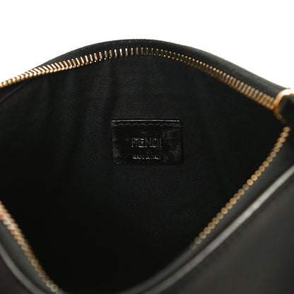 Fendi Vitello Baltico Mini Pouch Crossbody Pouch Black 6 of 12