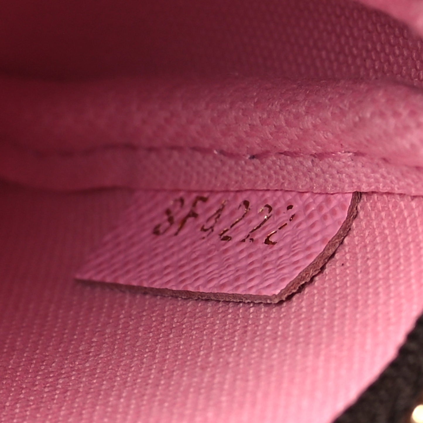 Monogram 2022 Christmas Animation Paris Mini Pochette Accessories Pink