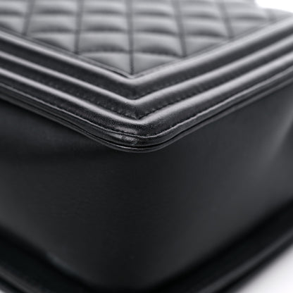 Chanel Calfskin Quilted New Medium Boy Flap Black 11 of 15