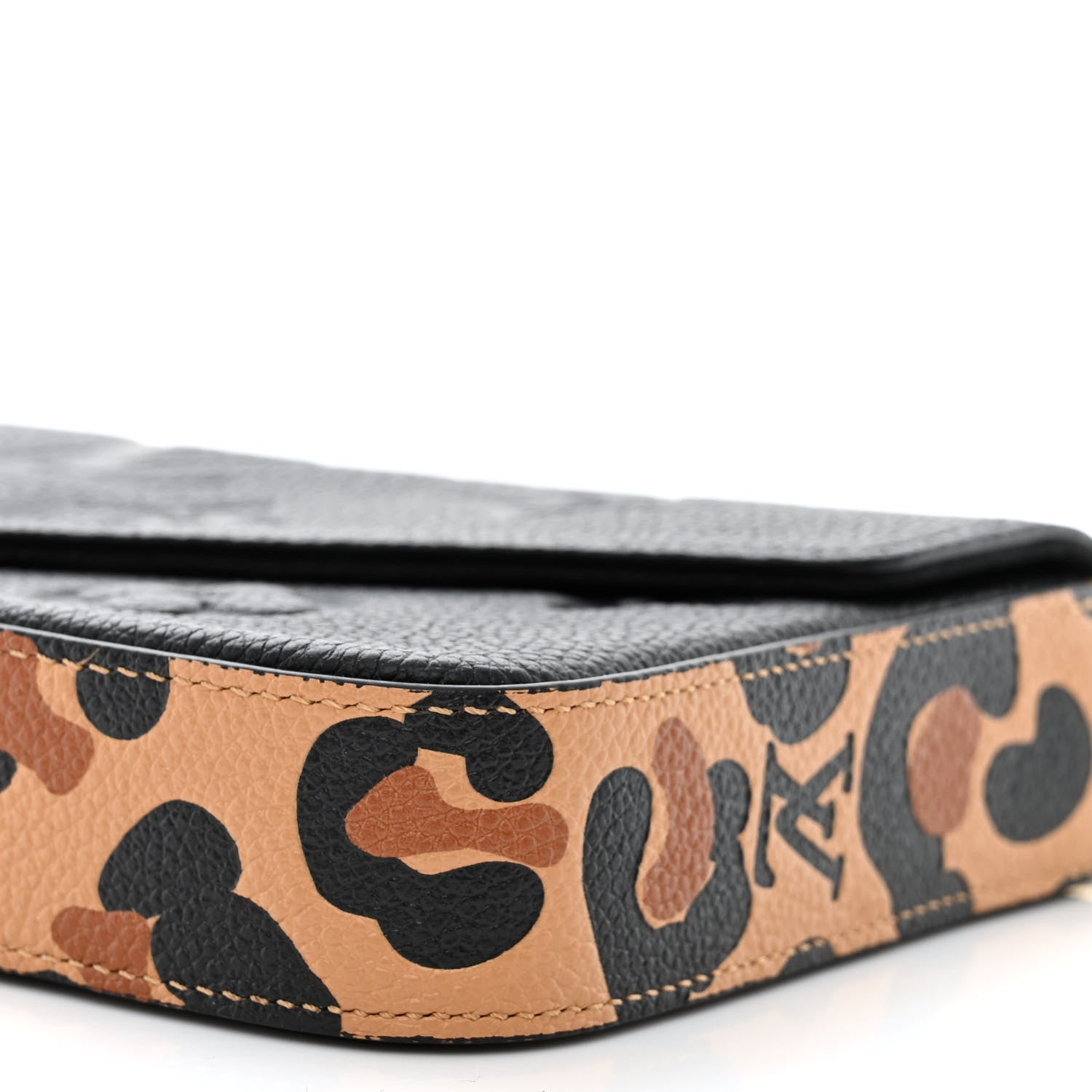 Louis Vuitton Monogram Animal Print Pochette Felicie Chain Wallet 12 of 14