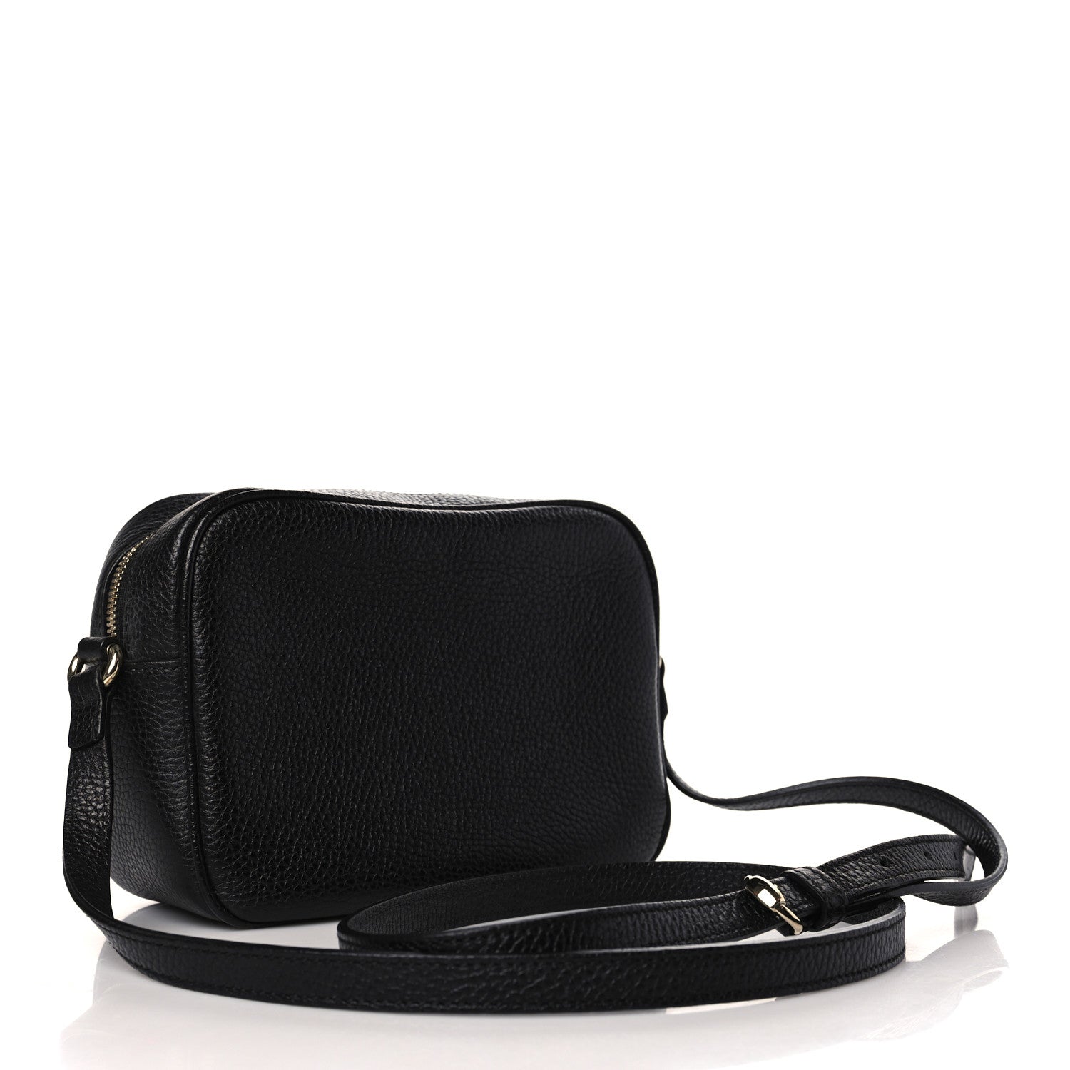 Gucci Pebbled Calfskin Small Soho Disco Bag Black 3 of 9