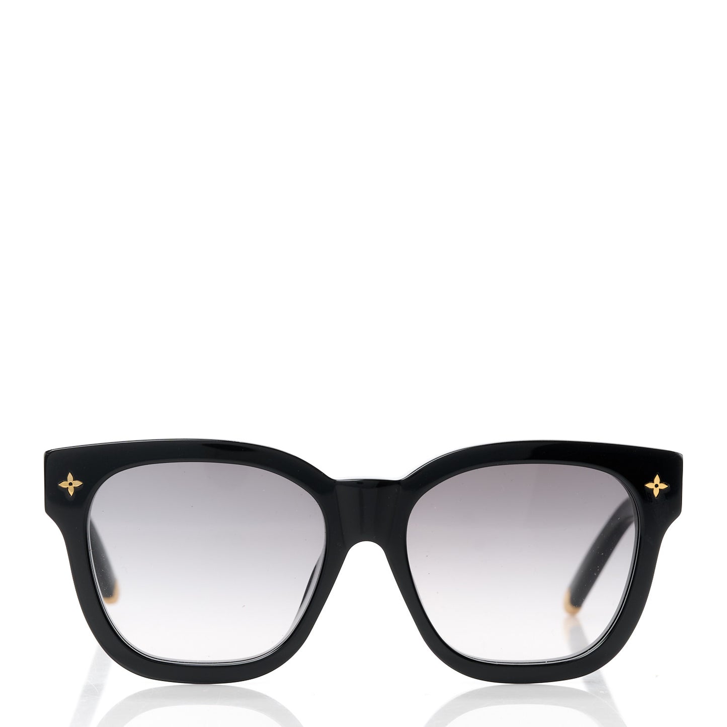 Acetate My Monogram Square Sunglasses Z1523E Black