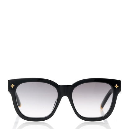 Louis Vuitton Acetate My Monogram Square Sunglasses Z1523E Black 2 of 8