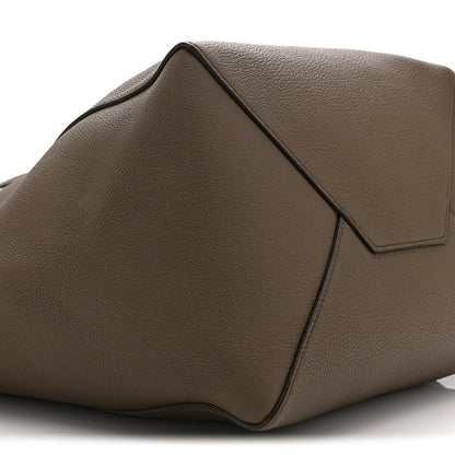 Celine Soft Grained Calfskin Medium Belt Cabas Phantom Taupe 10 of 11