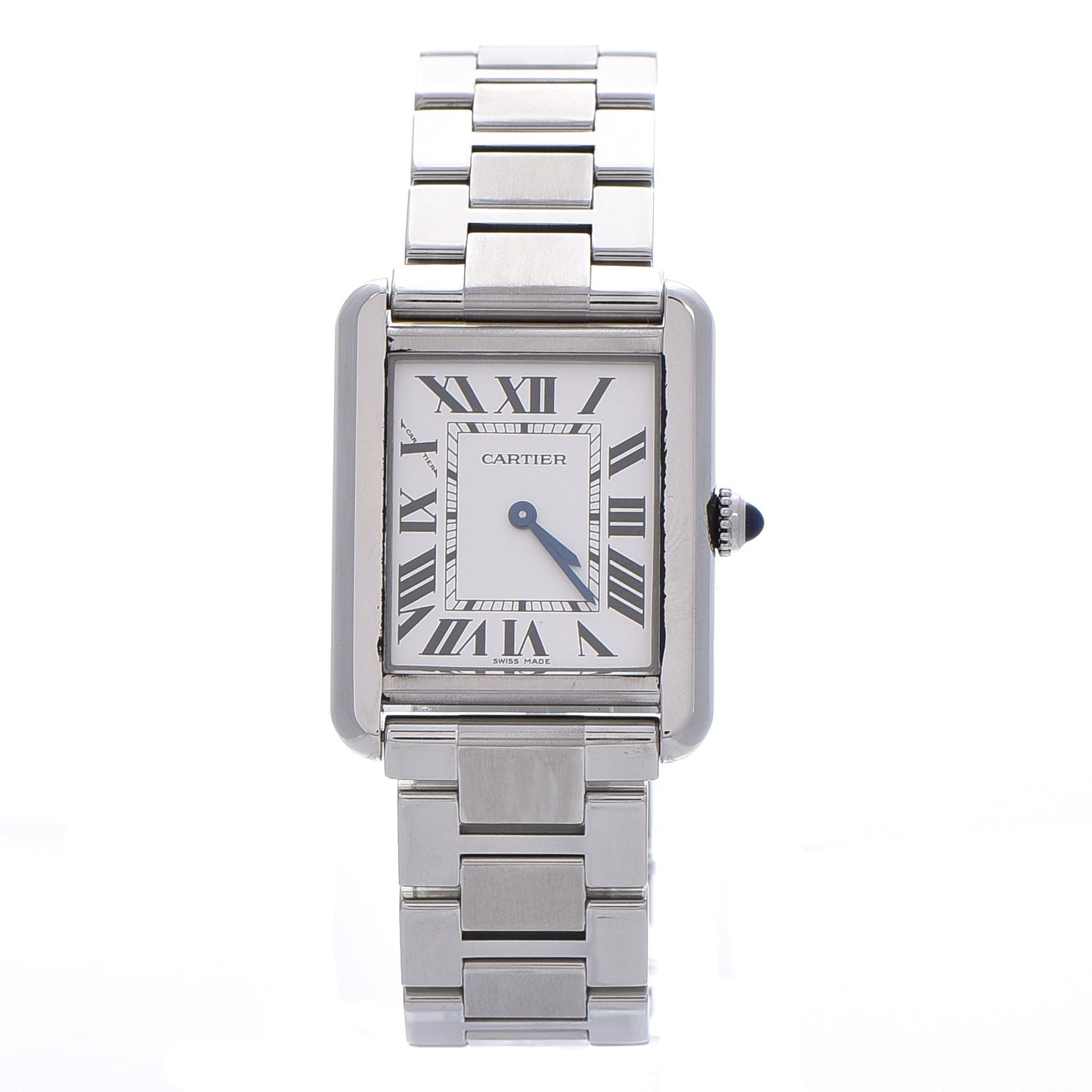 Stainless Steel 24mm Tank Solo Quartz Watch