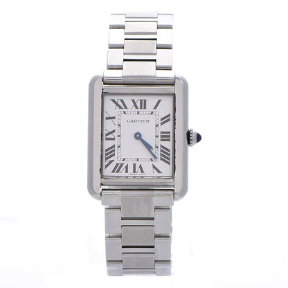 Cartier Stainless Steel 24mm Tank Solo Quartz Watch 1 of 10