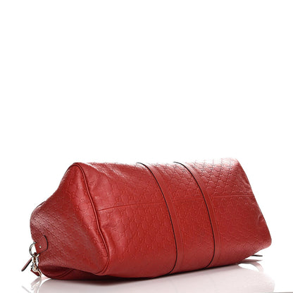 Gucci Guccissima Large Carry On Duffle Red 5 of 11