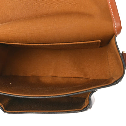 Celine Triomphe Canvas Medium Folco Bag Tan 5 of 8