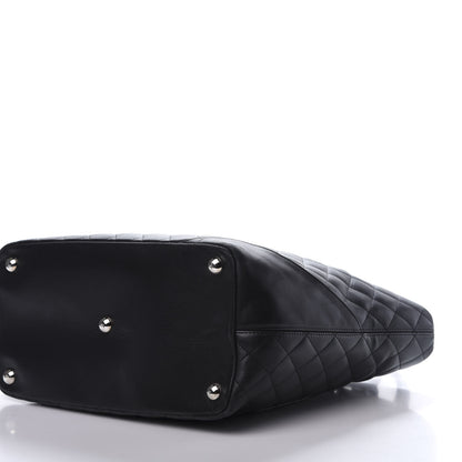 Chanel Calfskin Quilted Large Cambon Tote Black 7 of 12
