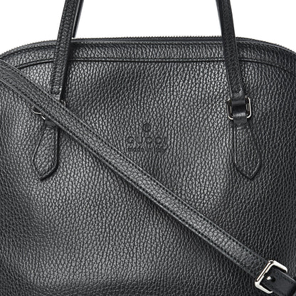 Gucci Calfskin Medium Dome Bag Black 7 of 11