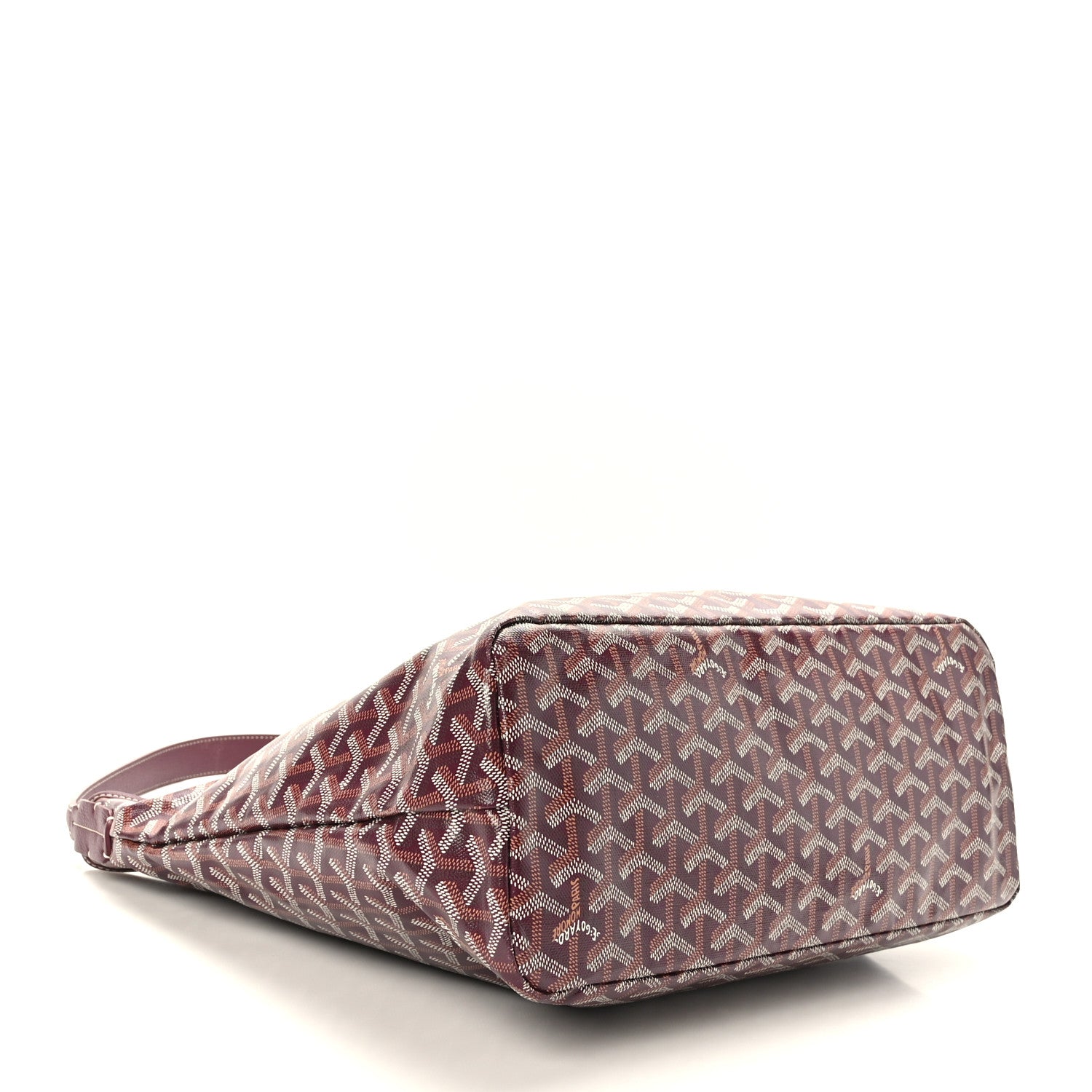 Goyard Goyardine Boheme Hobo Burgundy 5 of 10