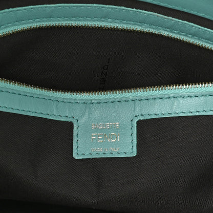 Fendi Nappa FF 1974 Embossed Large Baguette Tiffany 6 of 10