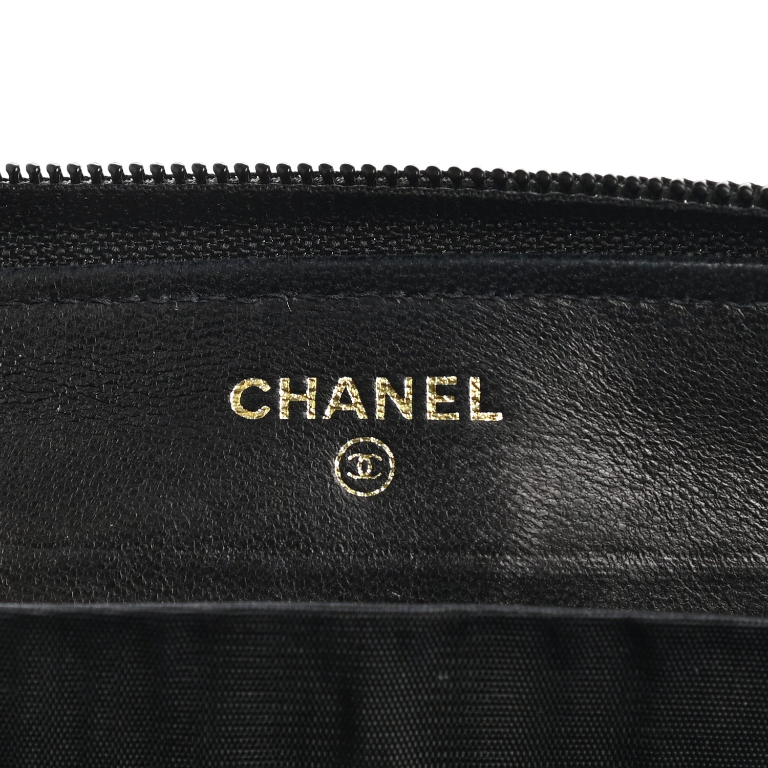 Chanel Caviar Large Timeless CC Zip Around Wallet Black 6 of 8