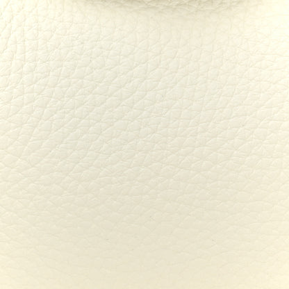 Hermes Taurillon Clemence Maxi Quadrille Mini Lindy 20 Mushroom Chai Nata Bleu Brume 8 of 11