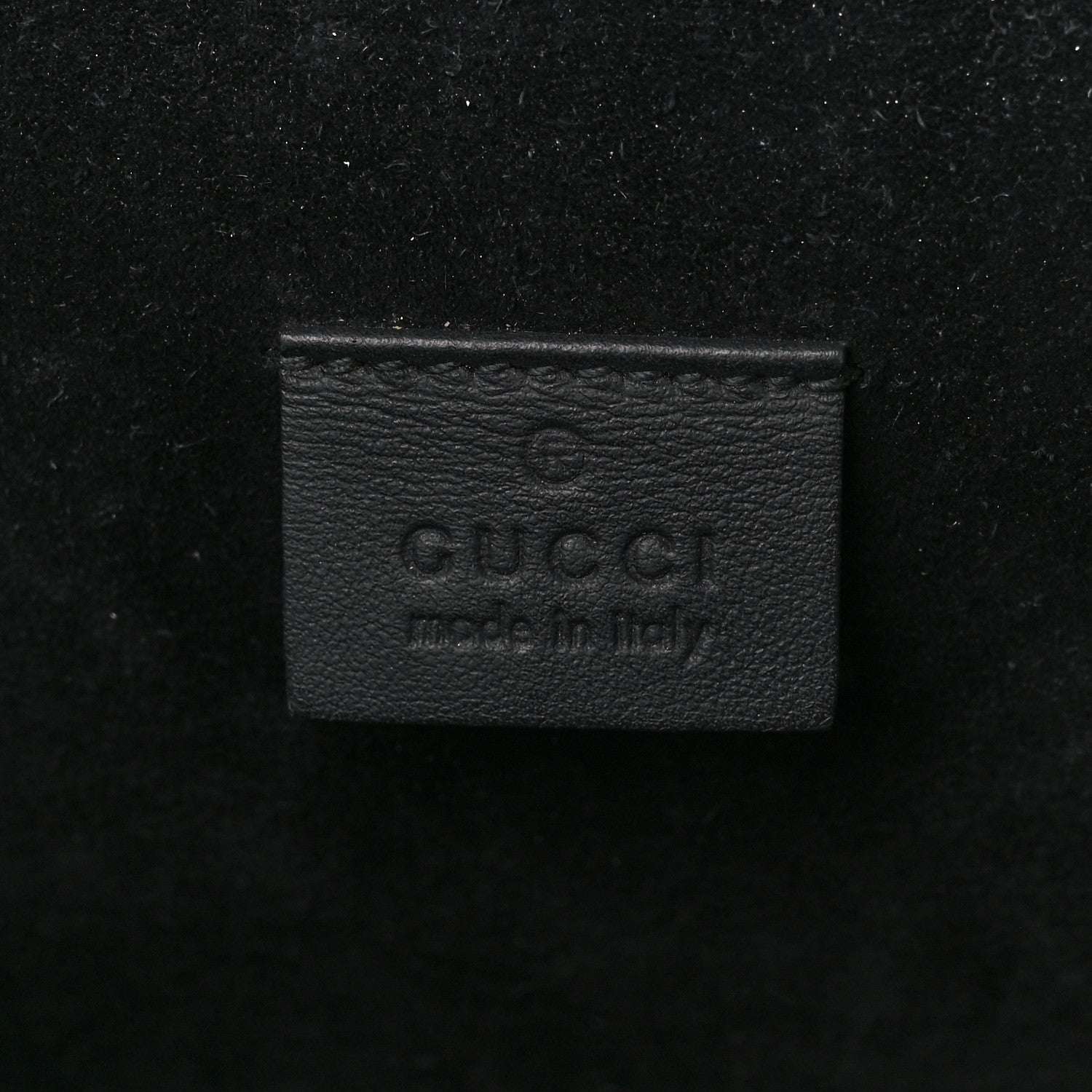 Gucci GG Supreme Monogram Medium Dionysus Shoulder Bag Black 6 of 12