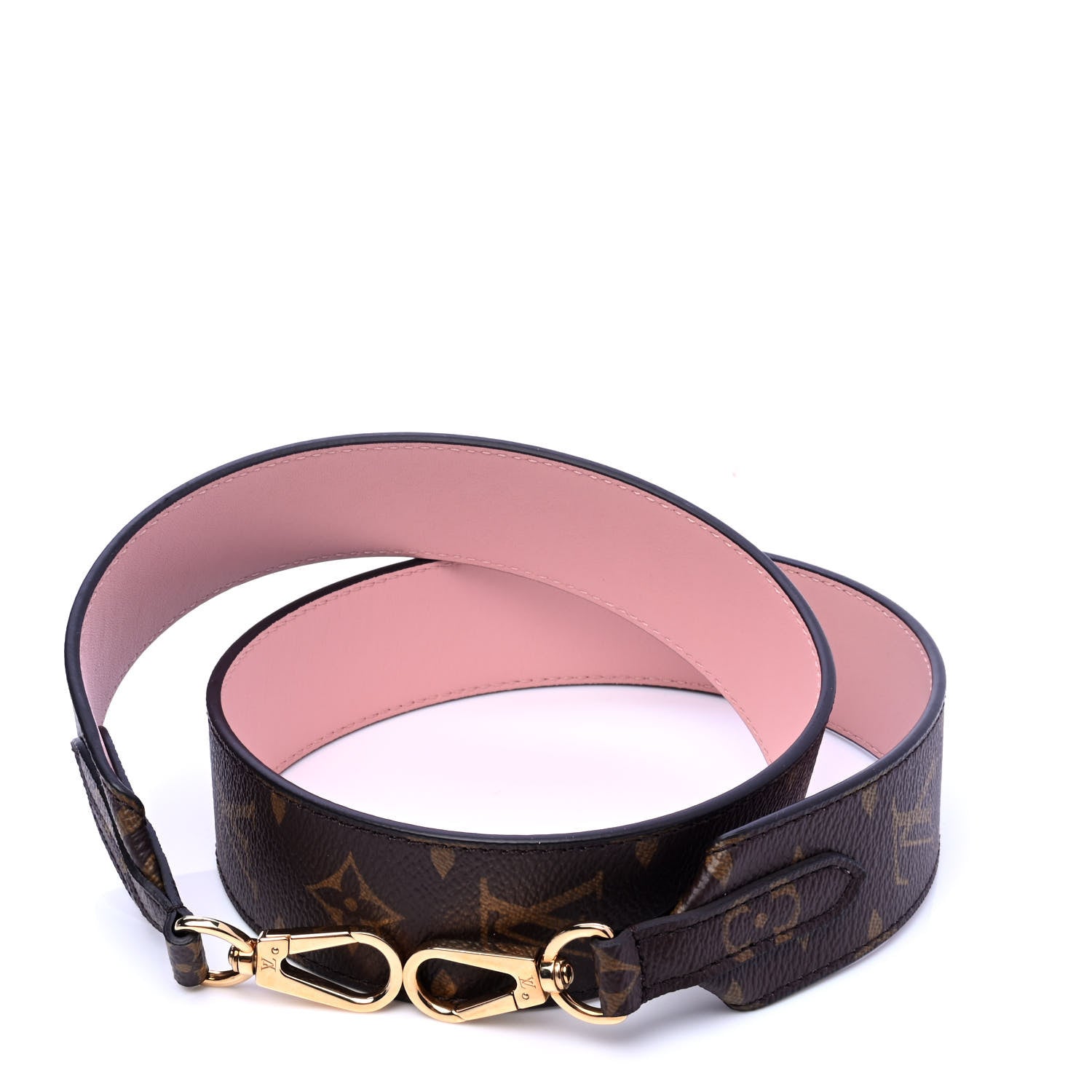 Louis Vuitton Monogram Bandouliere Shoulder Strap Rose Poudre 3 of 5