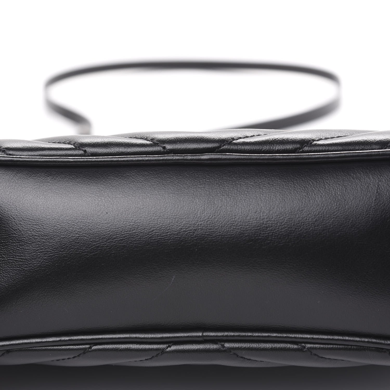 Saint Laurent Calfskin Matelasse Monogram Lou Camera Bag Black 8 of 10