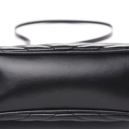 Saint Laurent Calfskin Matelasse Monogram Lou Camera Bag Black 8 of 10