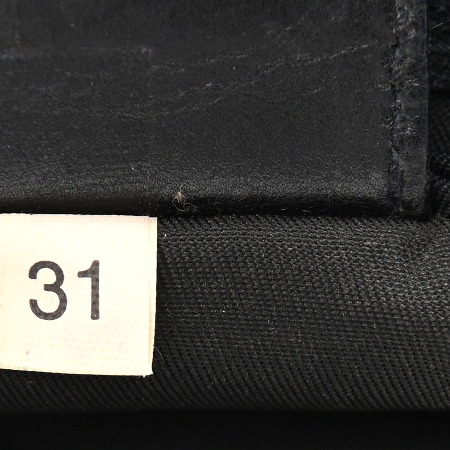 Nylon Messenger Bag Black