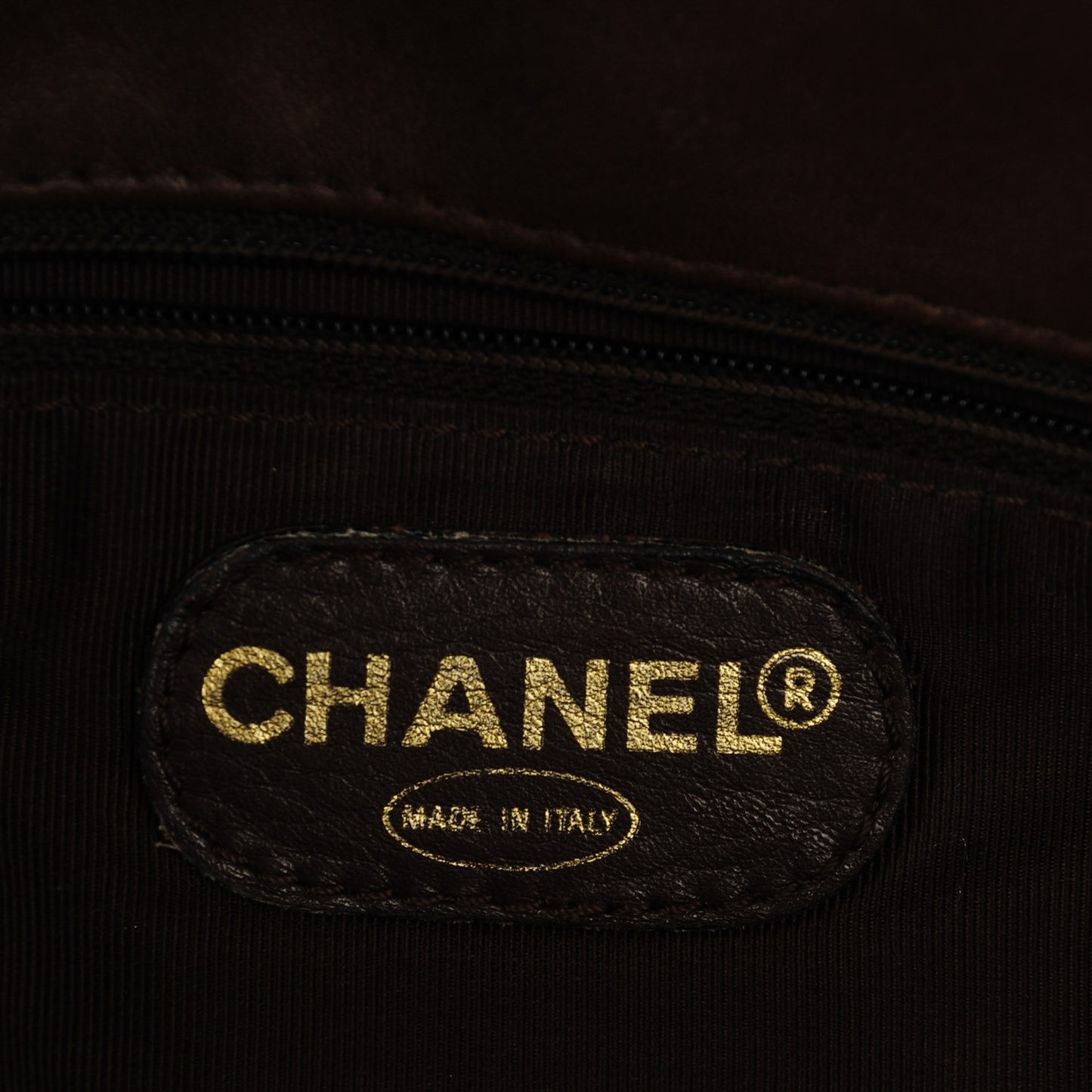 Calfskin CC Tote Brown