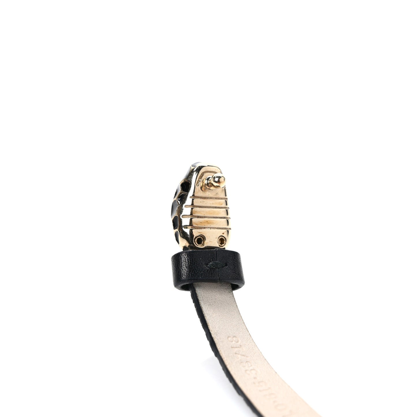 Galuchat Serpenti Forever Bracelet S Black
