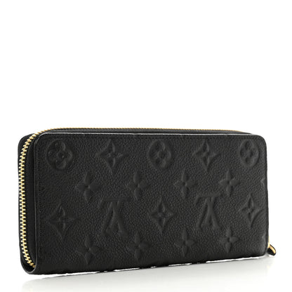 Louis Vuitton Empreinte Clemence Wallet Black 3 of 7