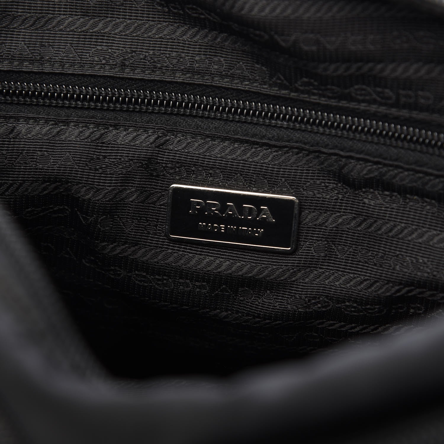 Prada Nylon Vela Sport Messenger Bag Black 9 of 10