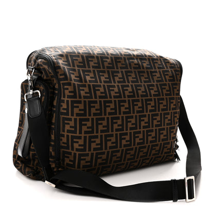Fendi Econyl Nylon FF Changing Bag Tobacco Black 3 of 11