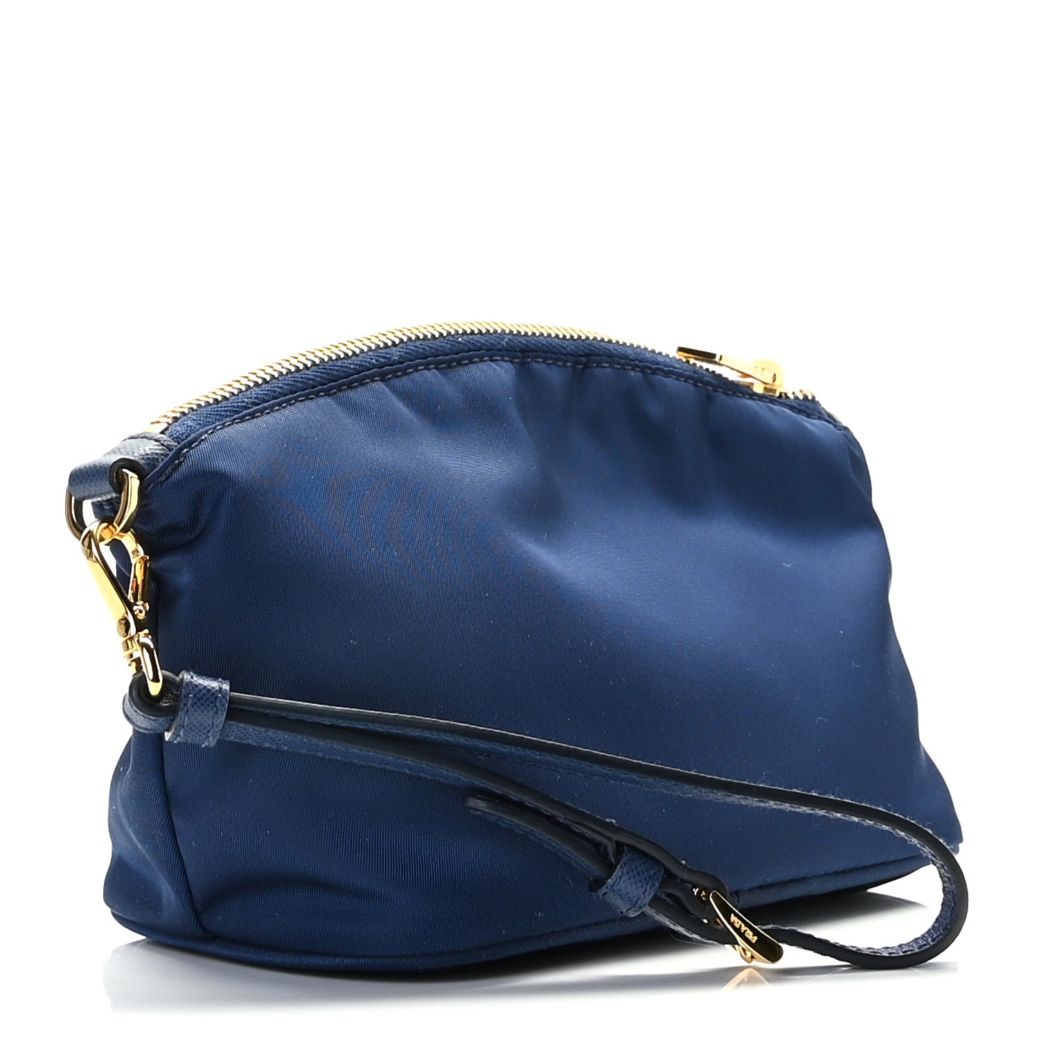 Prada Tessuto Nylon Cosmetic Pouch Royal 3 of 9