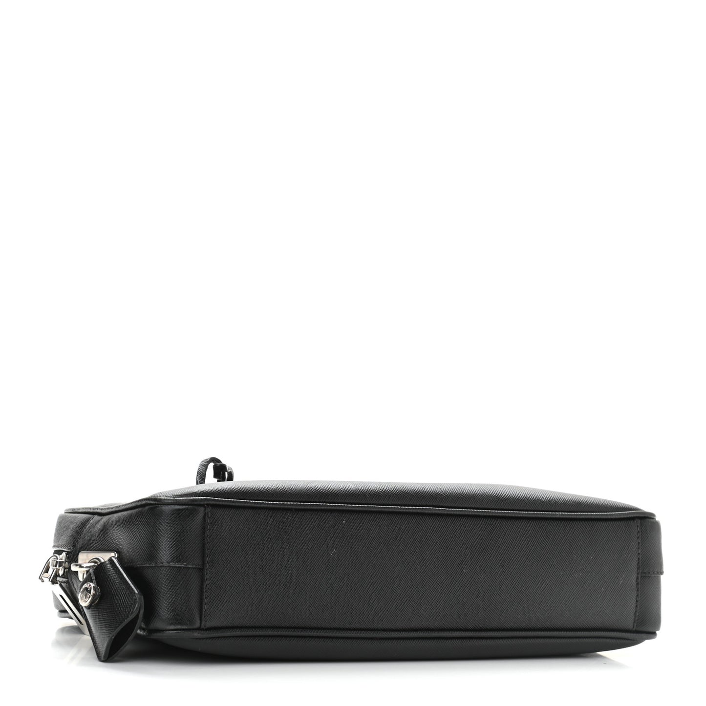 Saffiano Lux Petite Bowler Black