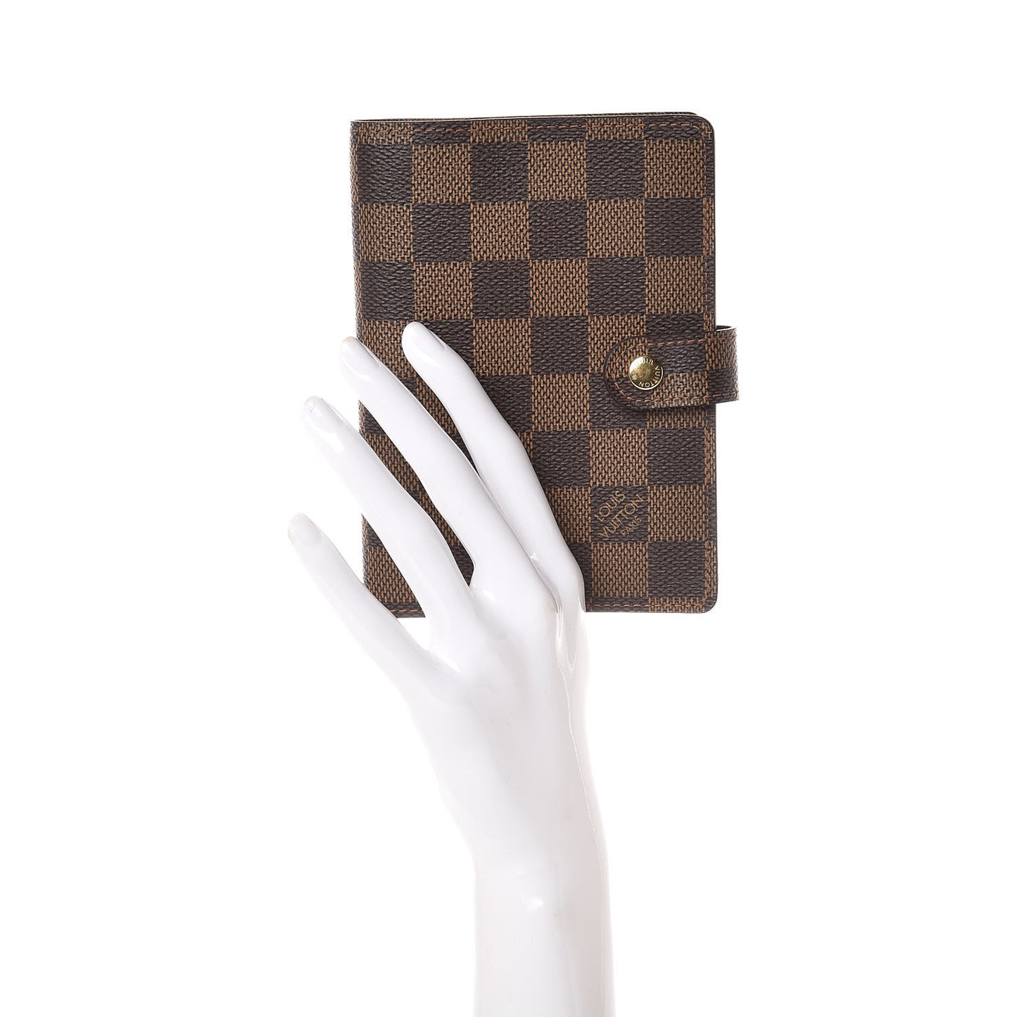 Damier Ebene Small Ring Agenda Cover