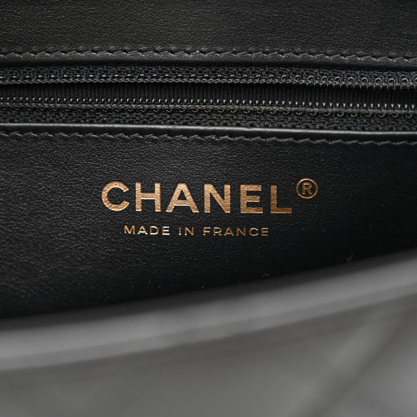 Shiny Aged Calfskin Quilted Nano Kelly Shopper Black