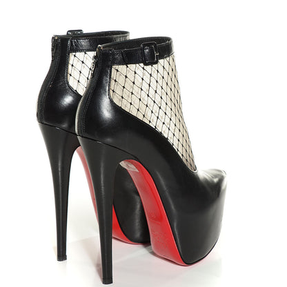 Christian Louboutin Kid Lace Resillissima 160 Booties 36 Black 4 of 7