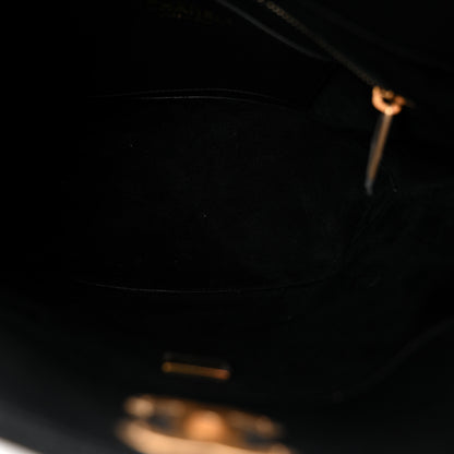 Chanel Caviar Quilted Hobo Black 5 of 10