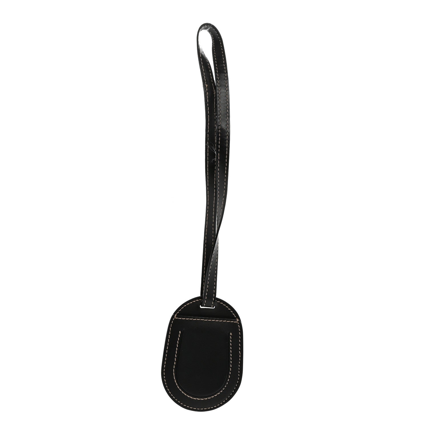 Gucci Calfskin Luggage Tag Black 1 of 7
