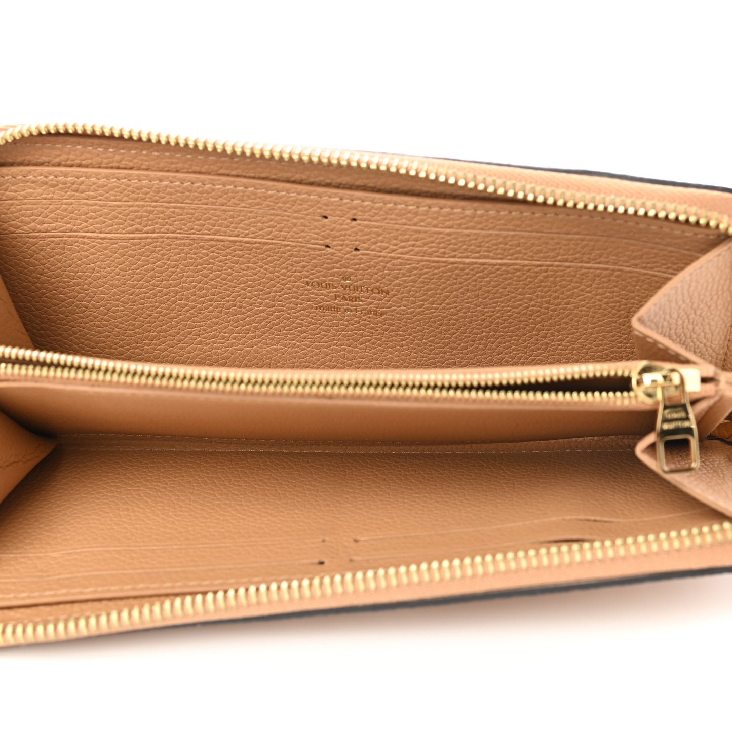 Empreinte Monogram Giant Clemence Wallet Arizona Creme