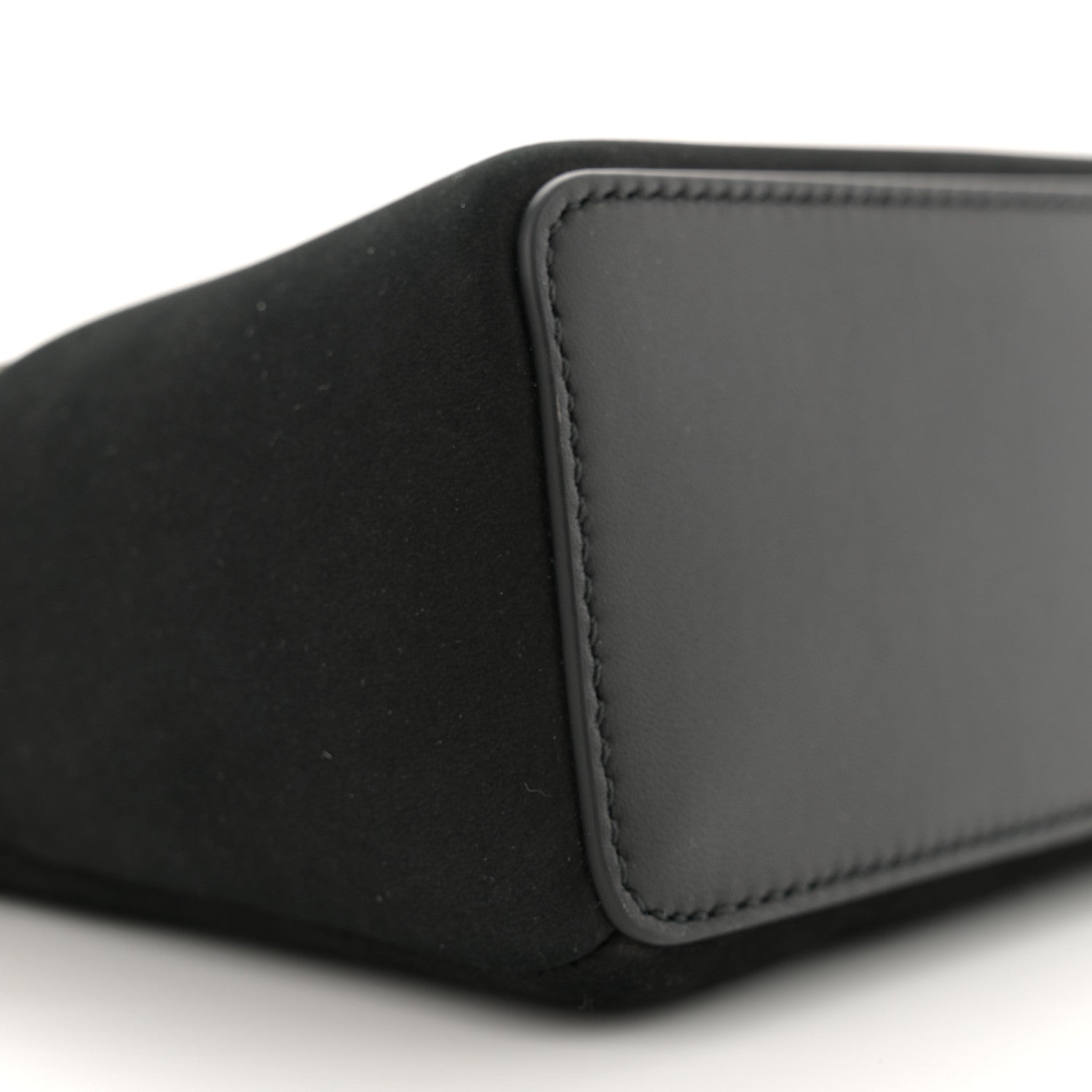 Loro Piana Nubuck L19 Extra Pocket Pouch Black Sun Gold 8 of 11